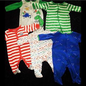Boys 3 month sleepers